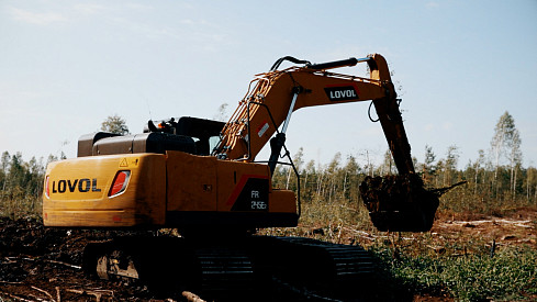 Экскаватор LOVOL FR245F (ширина траков 1000 мм)