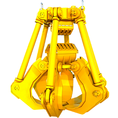 Грейфер канатный металлоломный