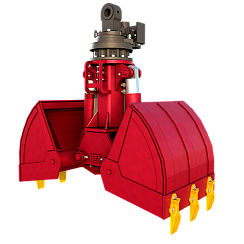Грейфер копающий с ротатором