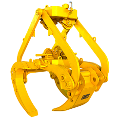 Грейфер  канатный для леса